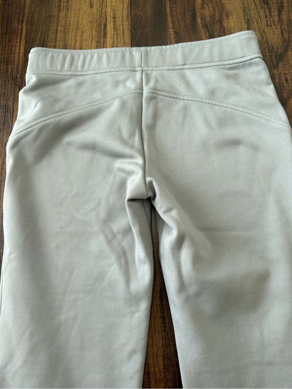 Nike Light Gray Track Pants with Straight Leg - Picture 10 of 10